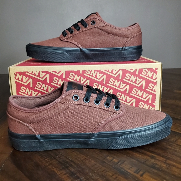 Vans Atwood Mixed Canvas Root Beer Men Size 7, equivalent to Women Size 8.5 - Picture 2 of 10